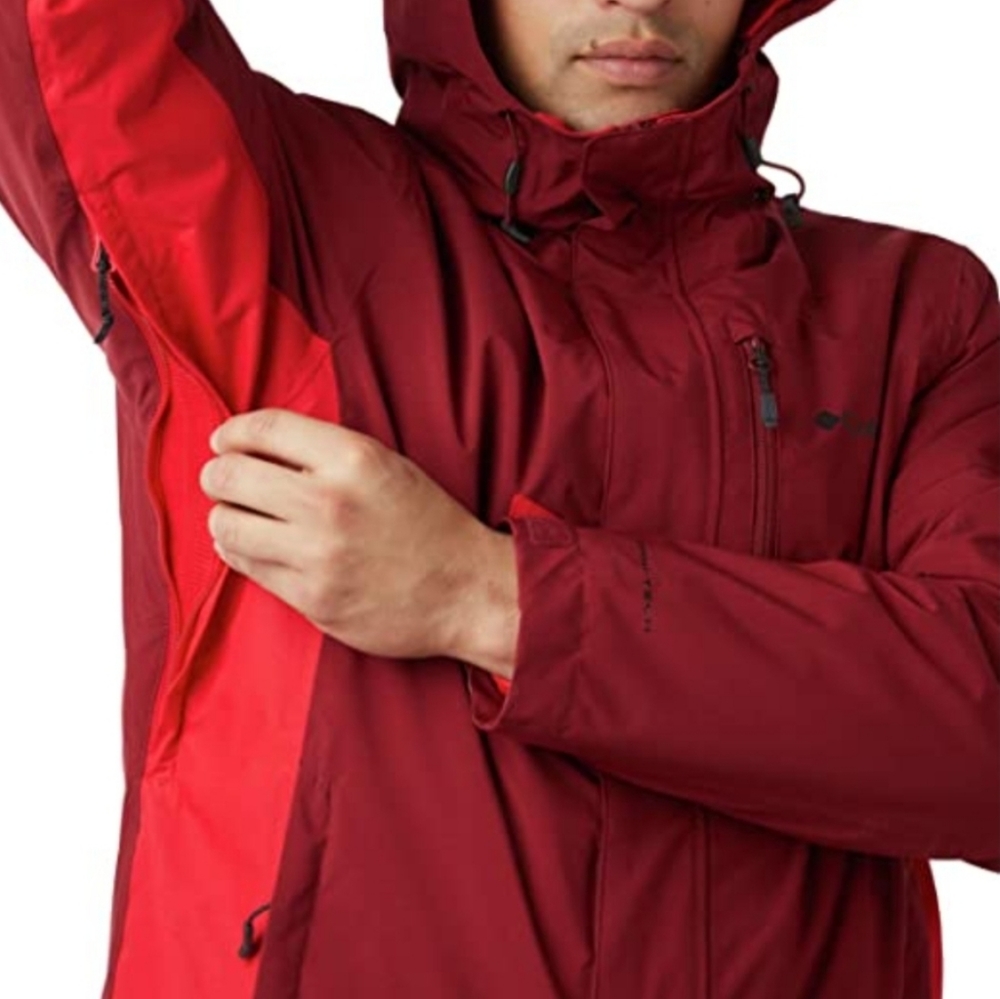 Columbia Big Men's Lhotse III Interchange Jacket 4XT